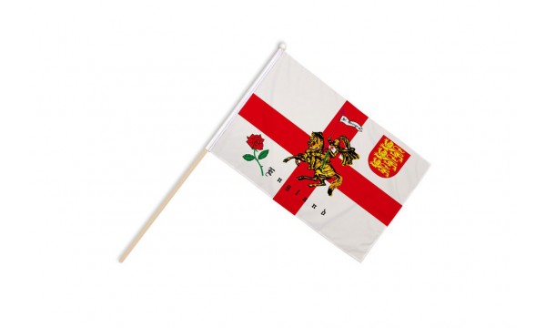 St George Charger Hand Flags
